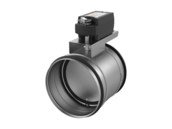 Product view - Circular with spring return actuator