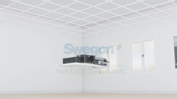 How to measure the airflow for PARASOL Zenith AWC