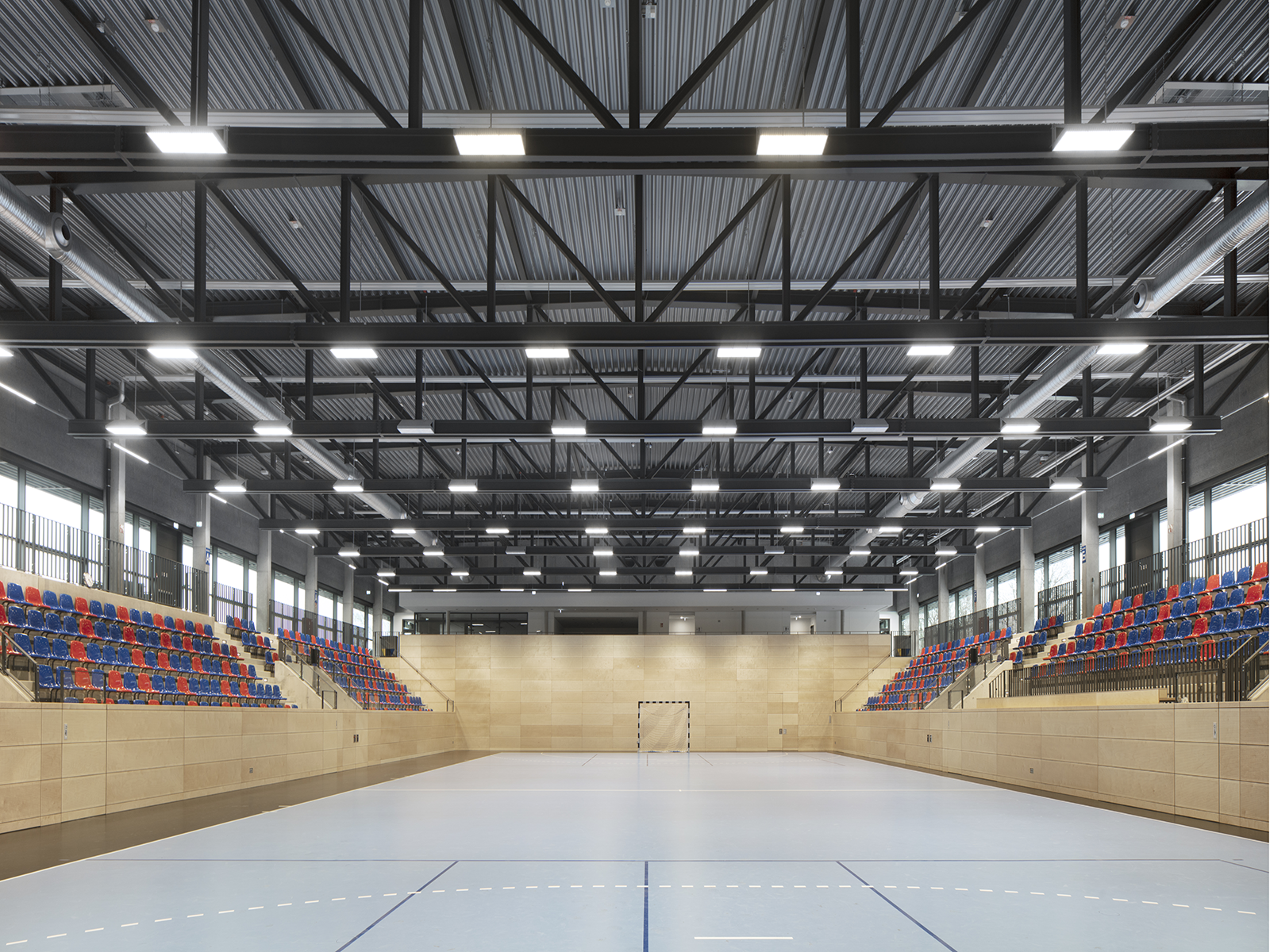 Vinnhorst, a sports arena for handball and gymnastics
