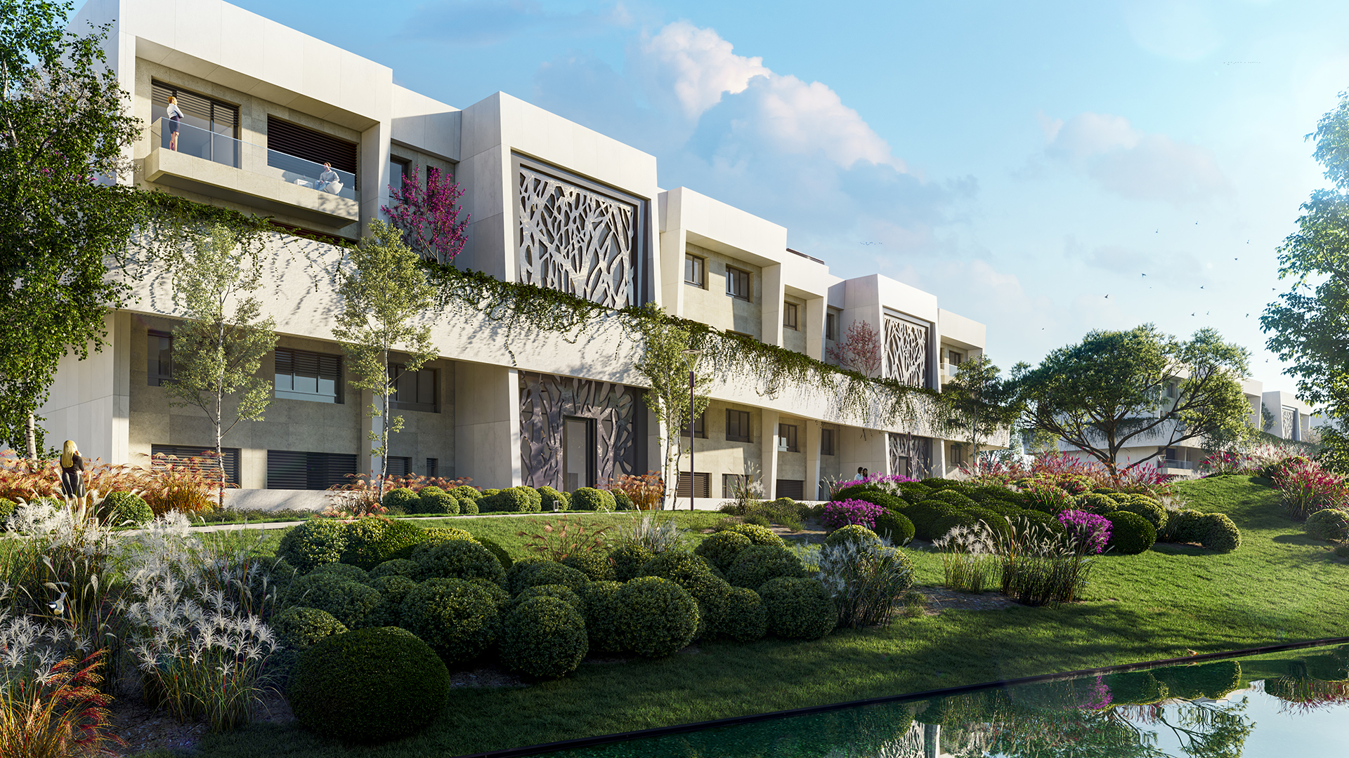 A residential area of luxury, privacy and comfort